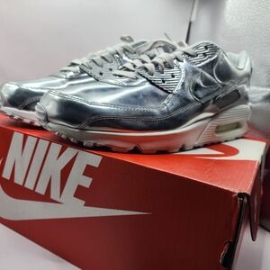 Nike Metallic Silver Sneakers